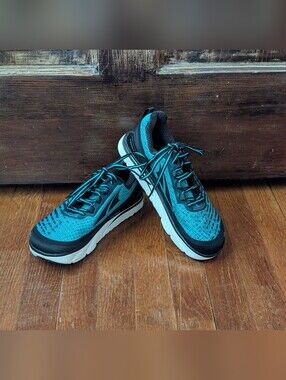 Altra Torin 3.5 Knit Women's Size 8.5 Zero Drop Running Shoes Teal Foot Shape